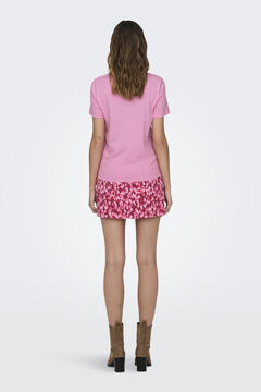 Springfield Playera de manga corta y cuello redondo morado/lila