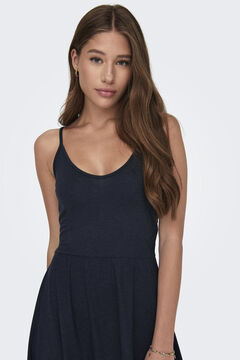Springfield Vestido corto tirantes marino