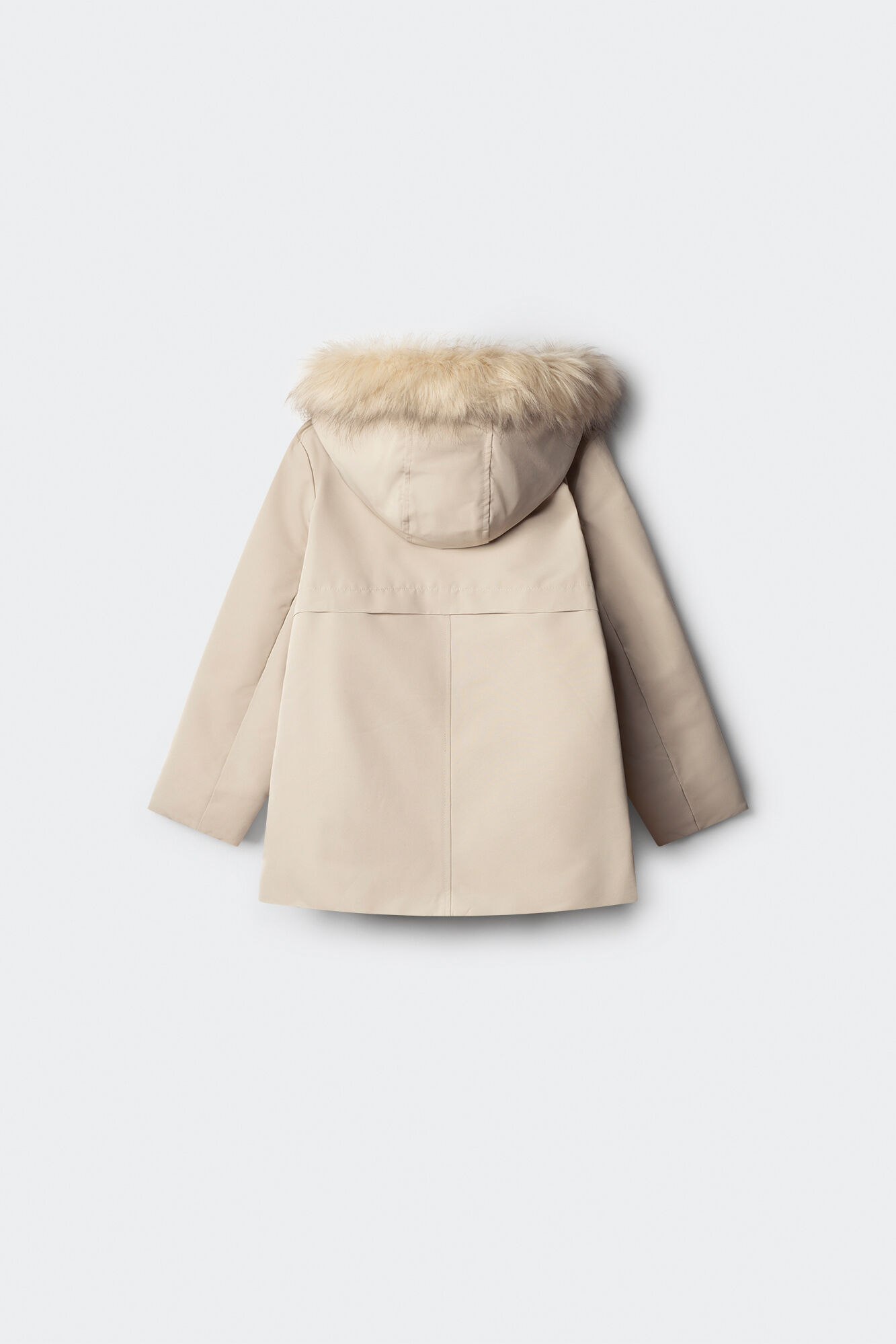 Springfield Kids Parka con capucha de piel para ni&ntilde;a