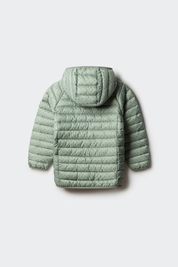 Springfield Kids Chaqueta acolchada estrellas niña verde