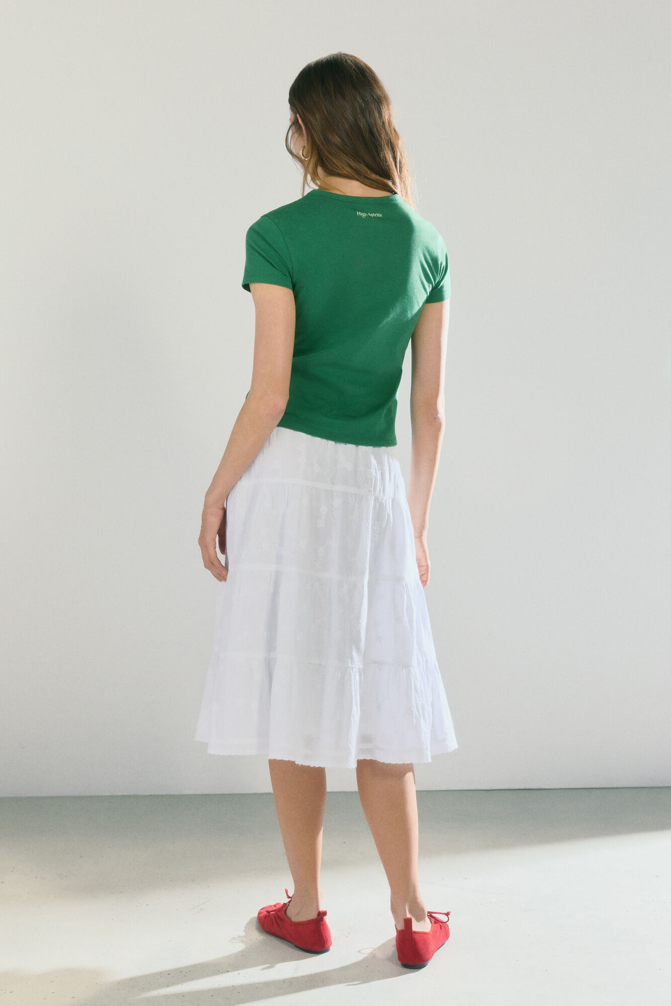 High Spirits Falda Market khaki