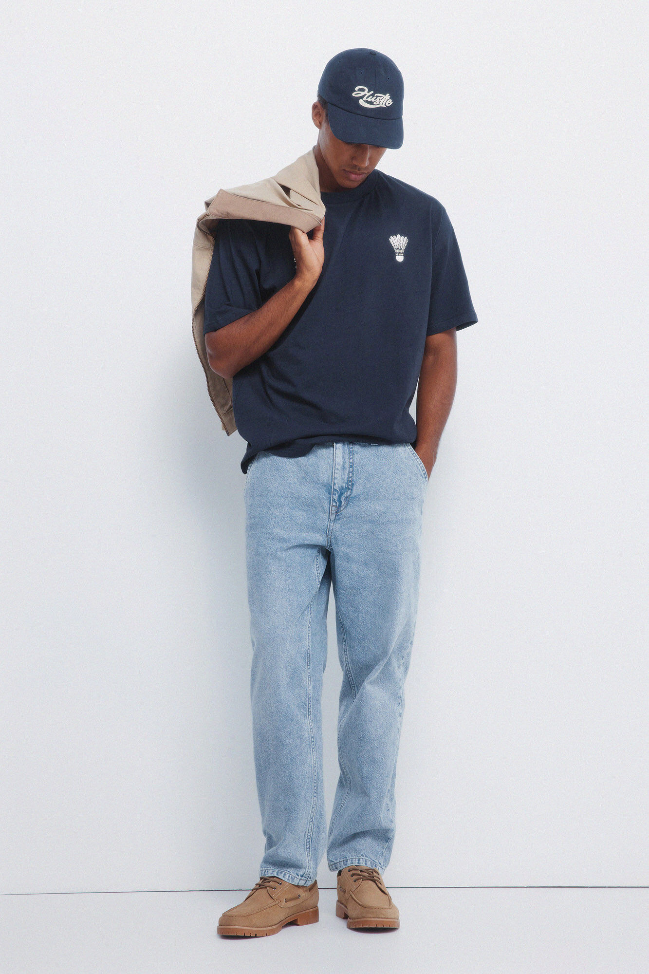 Springfield Playera de Batminton azul