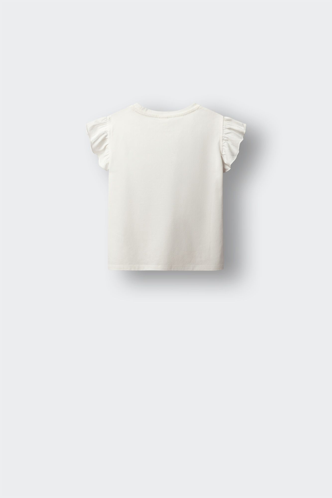 Springfield Kids Playera de manga corta de lentejuelas de estrella de mar para ni&ntilde;a