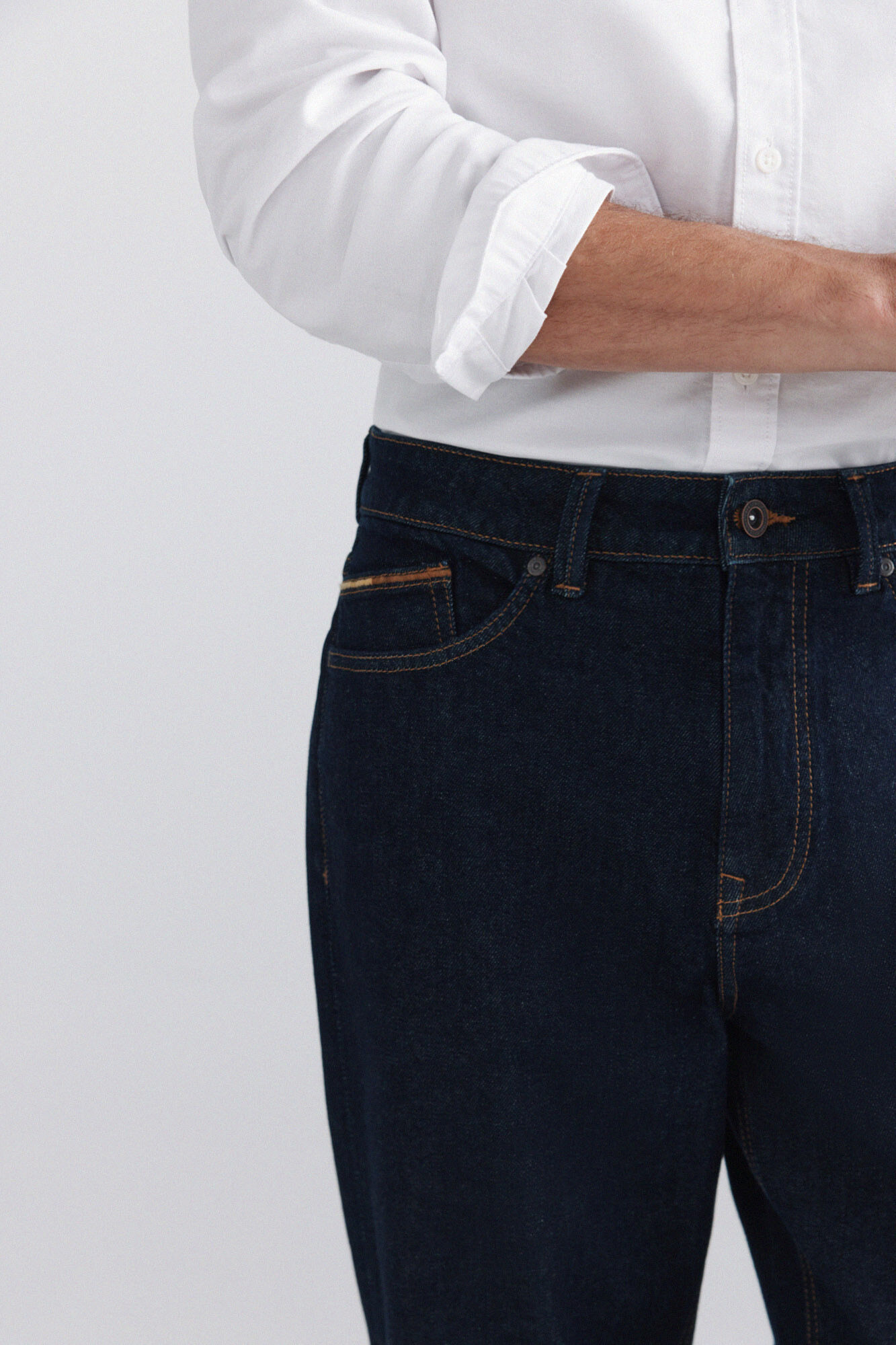 Springfield Jeans lavado desencolado regular fit marino