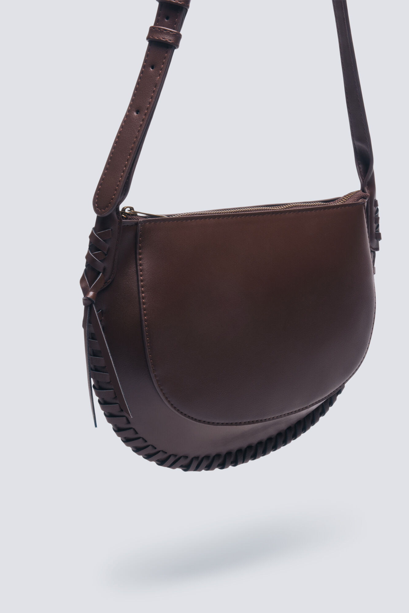 Springfield Bolsa bandolera , bolsa con costuras caf&eacute;