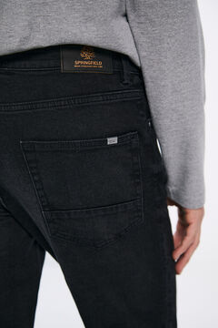 Springfield Jeans skinny fit negro negro