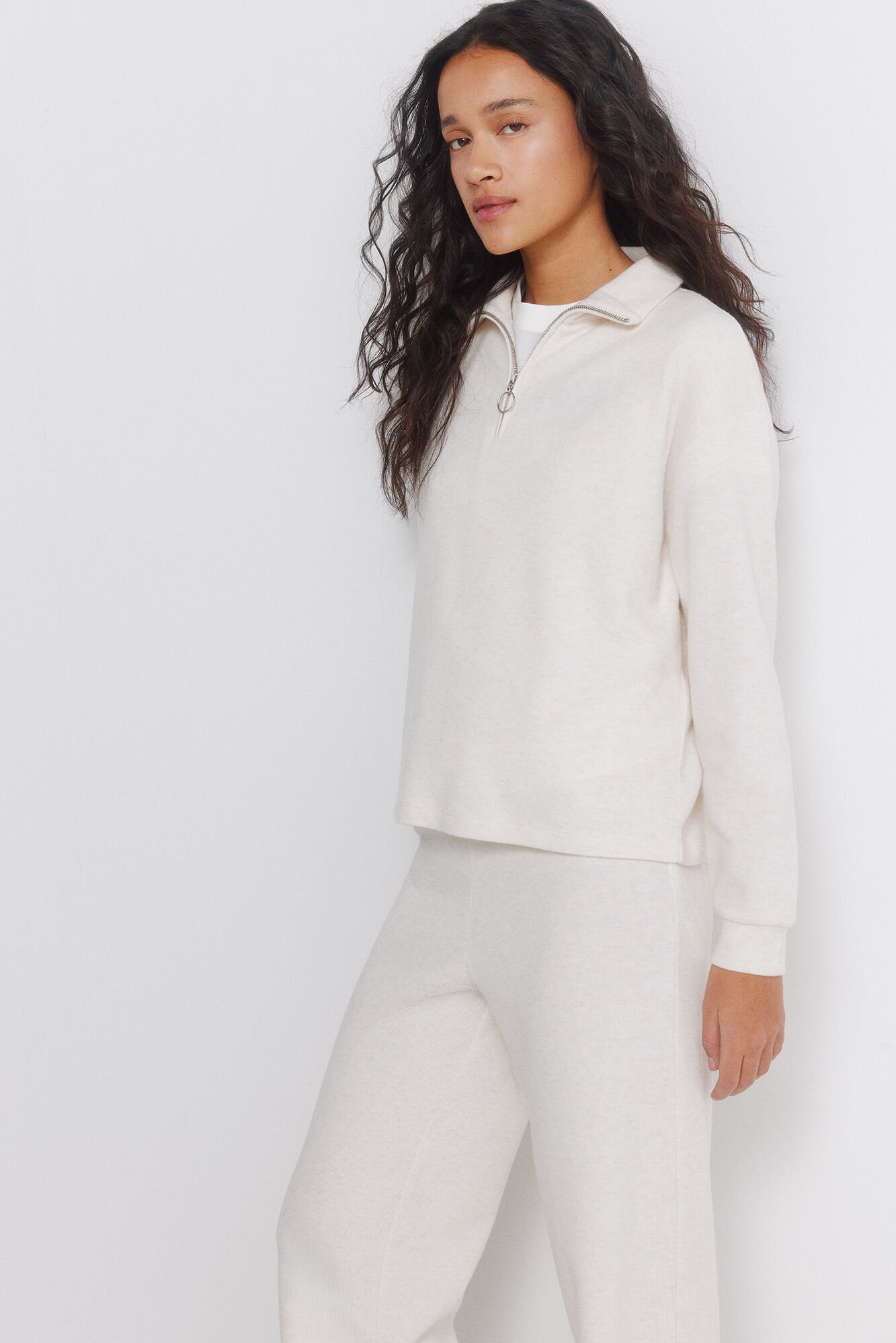 Springfield Cremallera - cuello de sudadera estampado