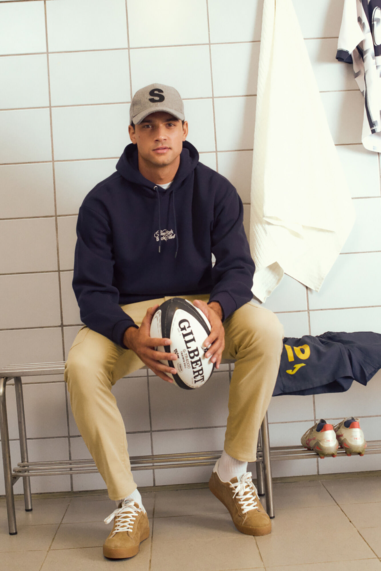 Springfield Sudadera capucha rebel club marino