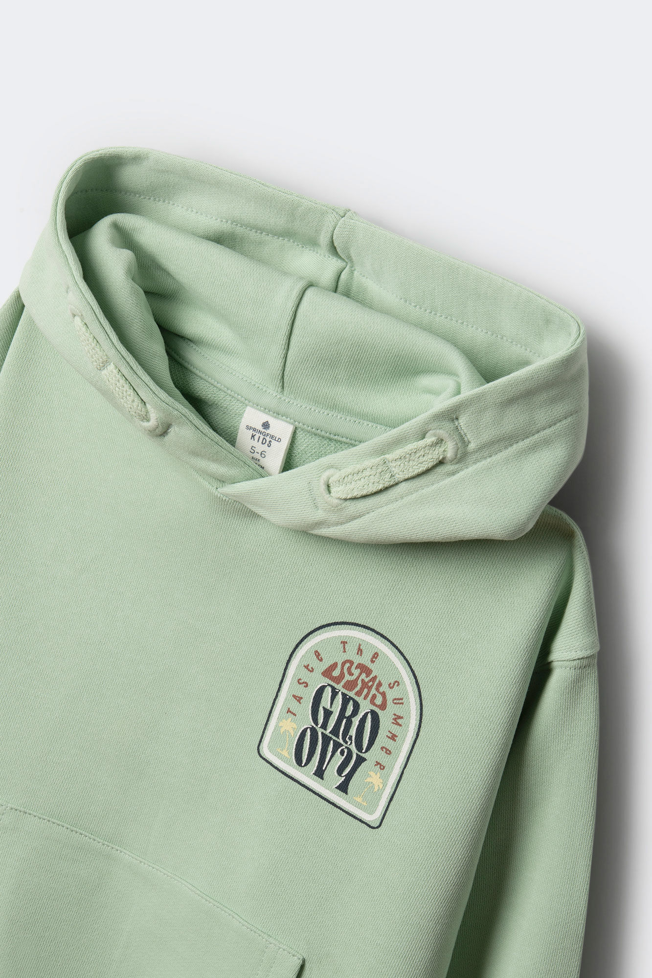 Springfield Kids Sudadera Groovy ni&ntilde;o verde