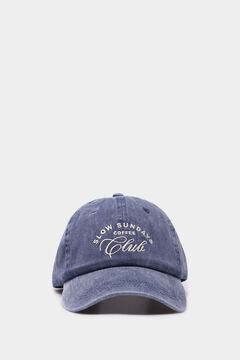 Springfield Gorra beisbolera "Slow sundays" marino