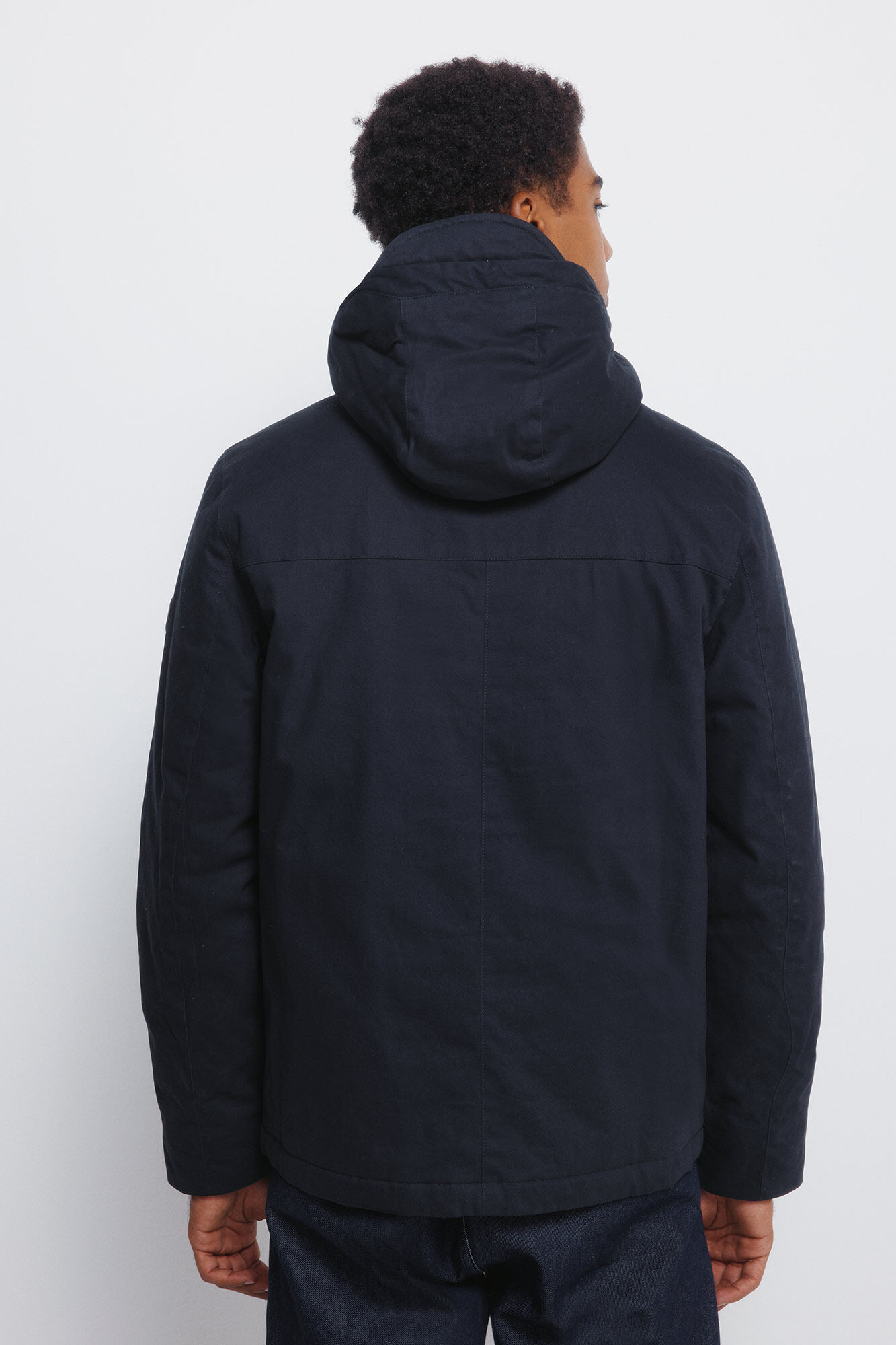 Springfield Parka short acolchado azul