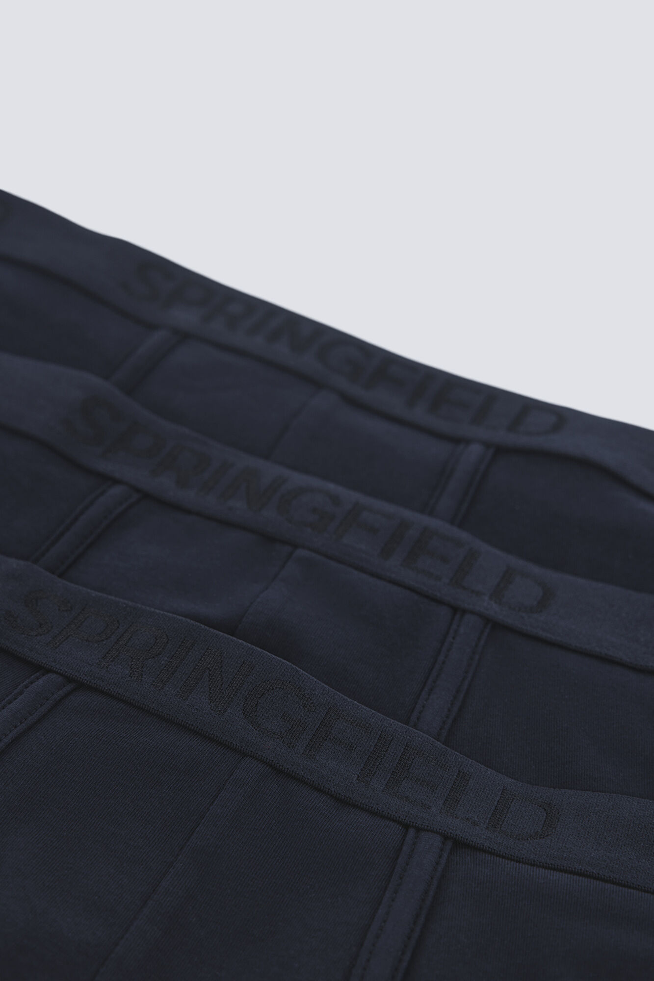 Springfield Pack 3 boxers b&aacute;sicos azul