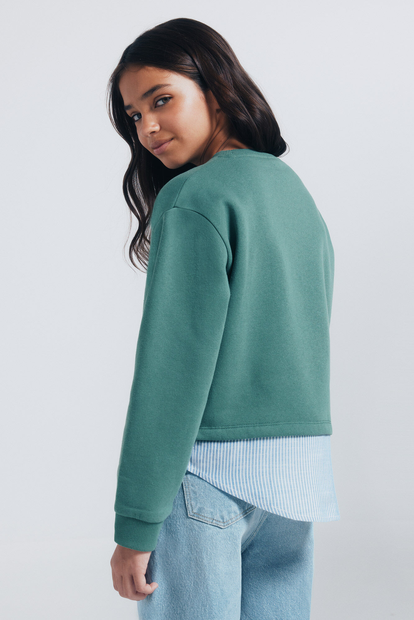 Springfield Kids Sudadera estrella ni&ntilde;a caza oscuro