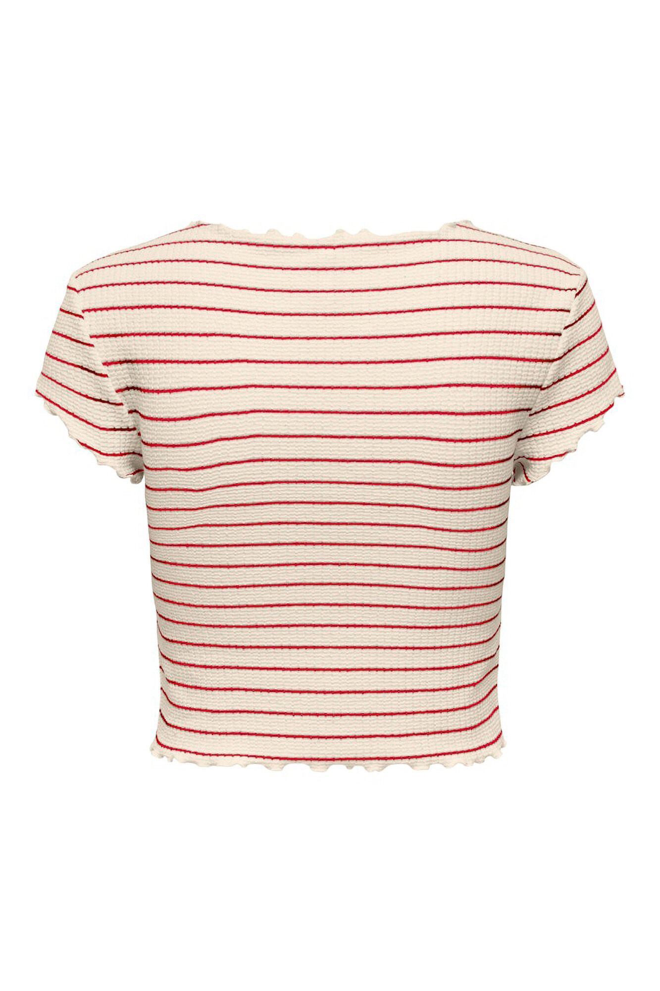 Only Playera crop de manga corta