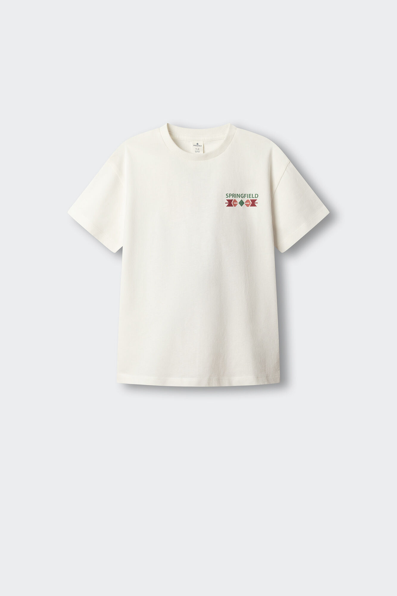Springfield Kids Playera manga corta rombo &eacute;tnico ni&ntilde;o