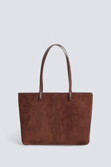 Springfield Bolsa shopper efecto ante caf&eacute;