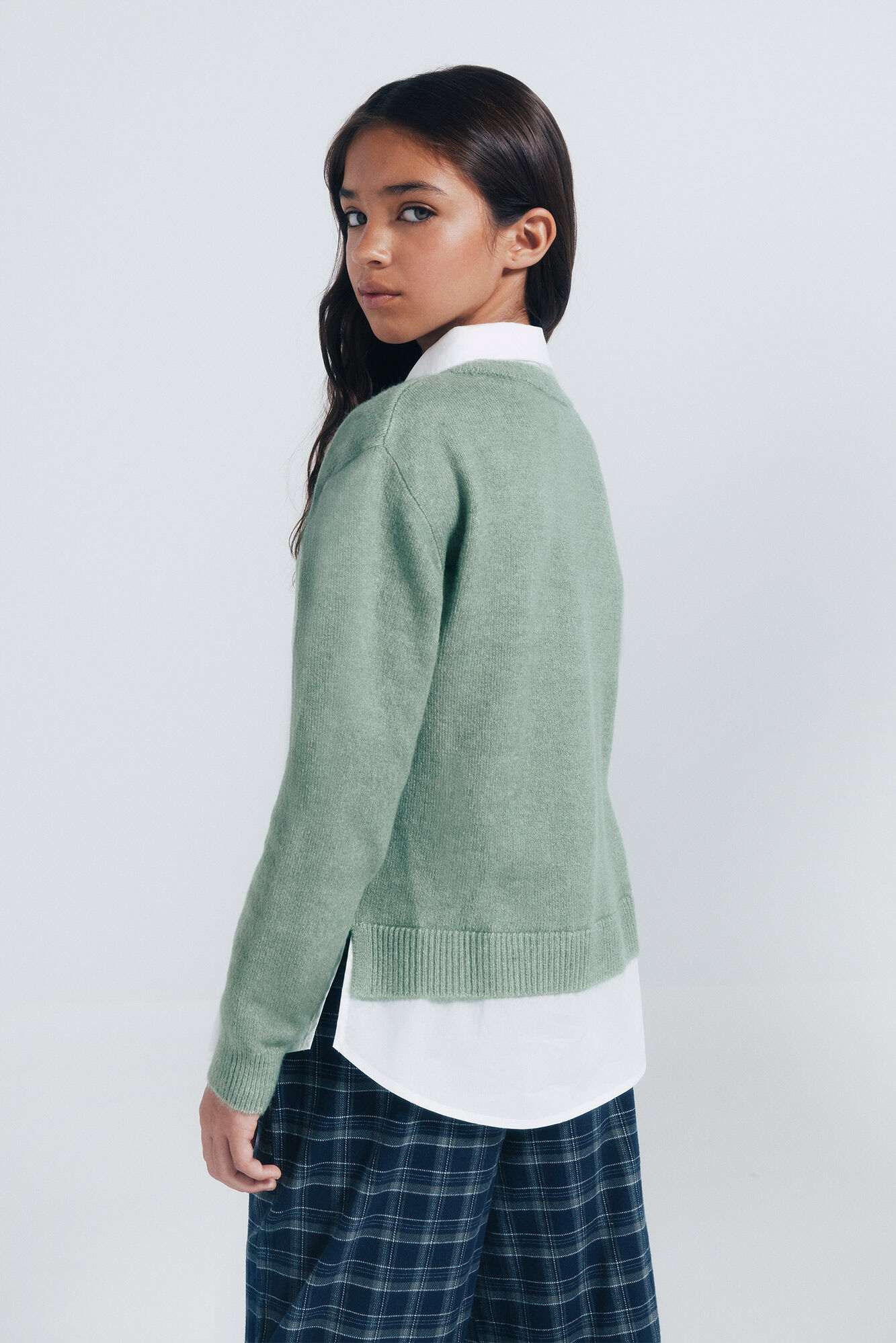 Springfield Kids Su&eacute;ter camisero ni&ntilde;a. verde