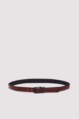 Springfield Cinturón de denim reversible nude