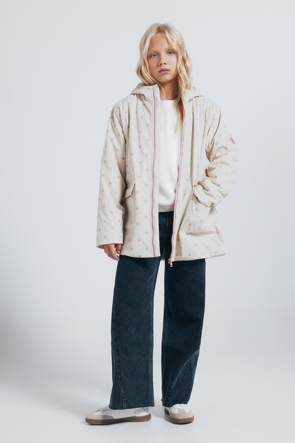 Springfield Kids Chaqueta engomada puntos niña estampado