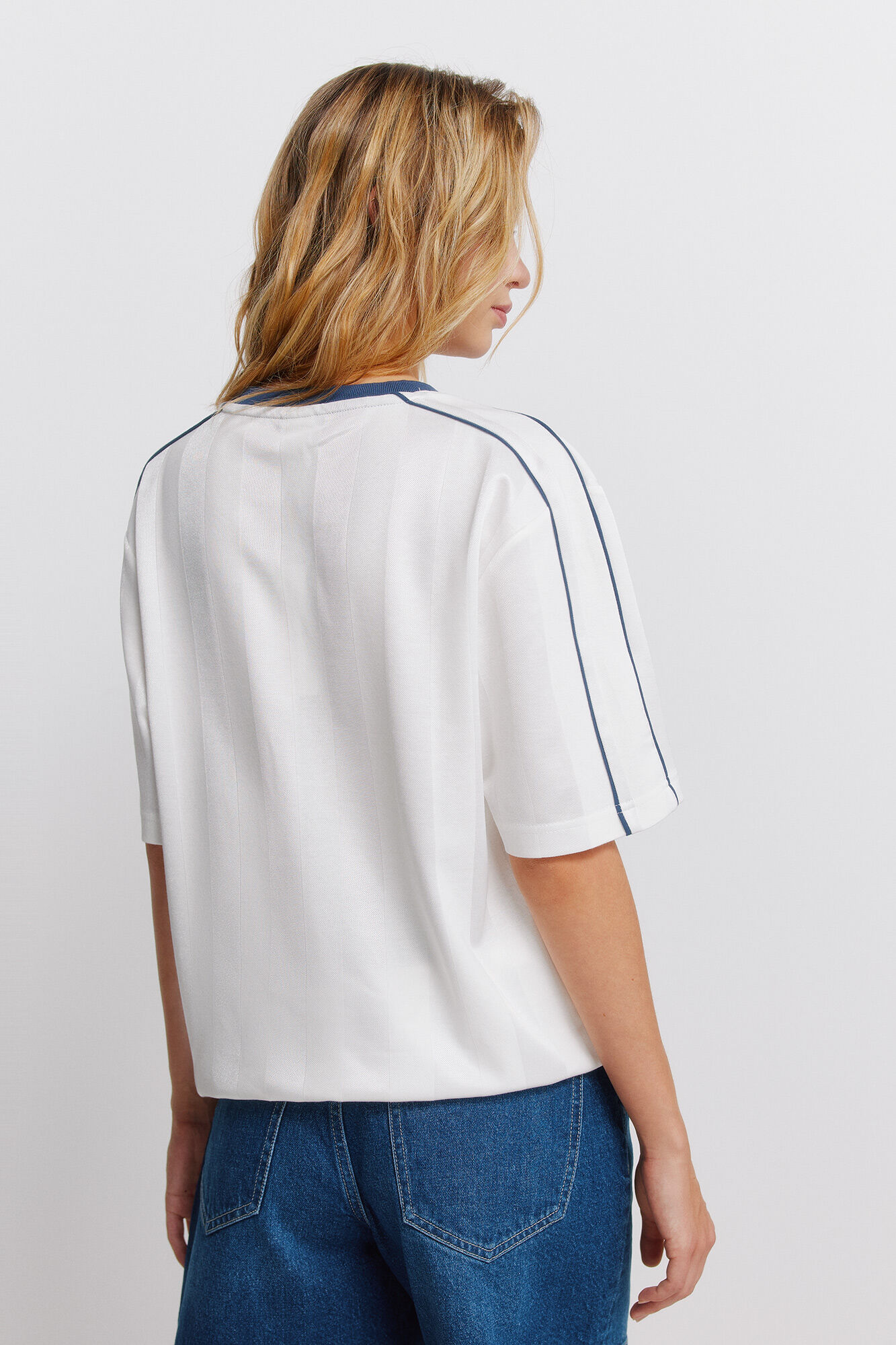Springfield Playera de f&uacute;tbol almost blanco