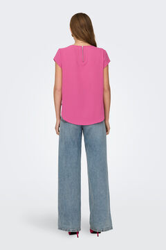 Springfield Playera manga corta fucsia