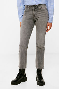 Springfield Jeans Kick Flare Lavado Sostenible gris