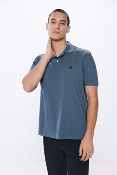 Springfield Polo piqué basico regular fit azul