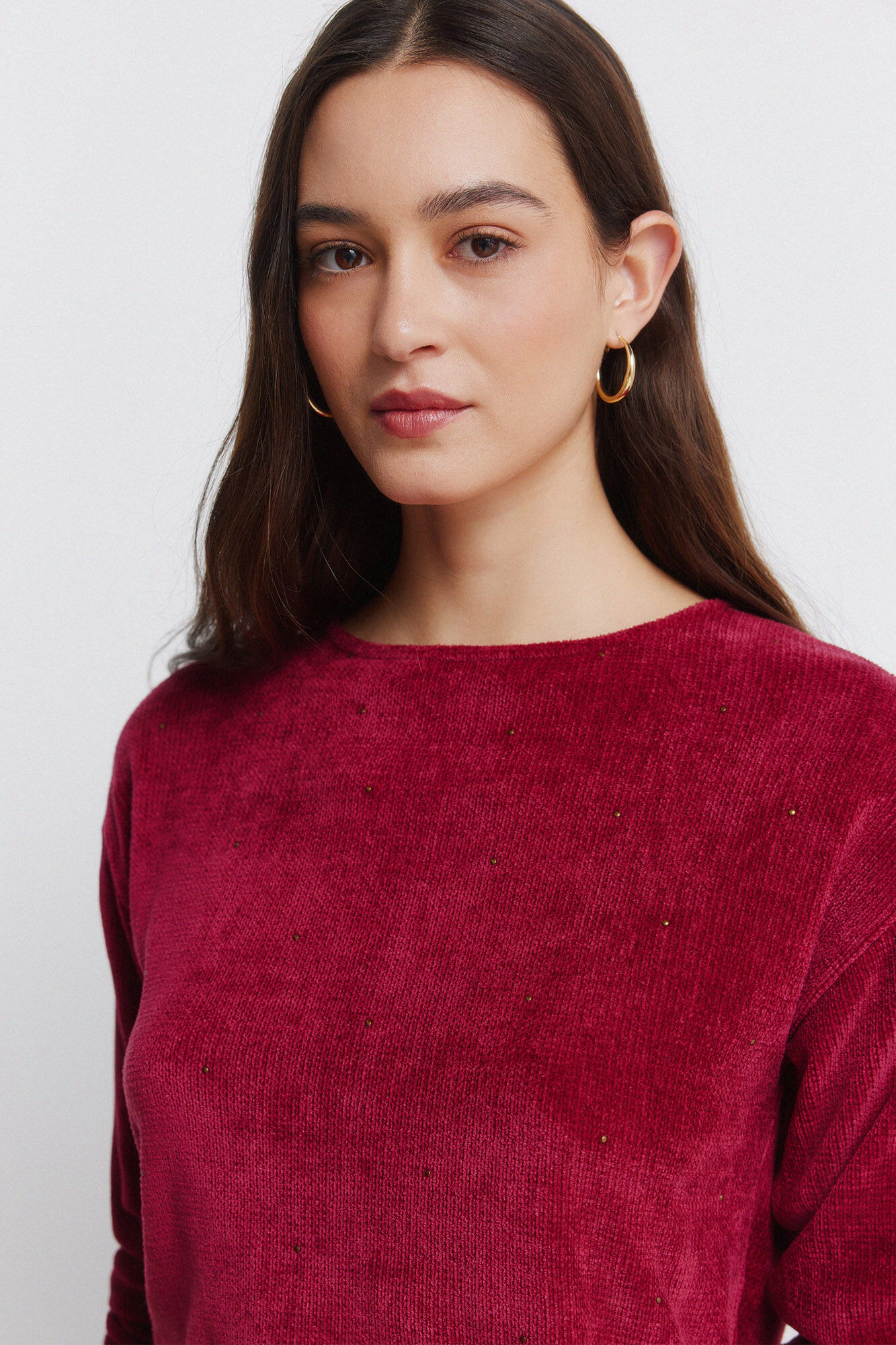 Springfield Playera con tachuelas