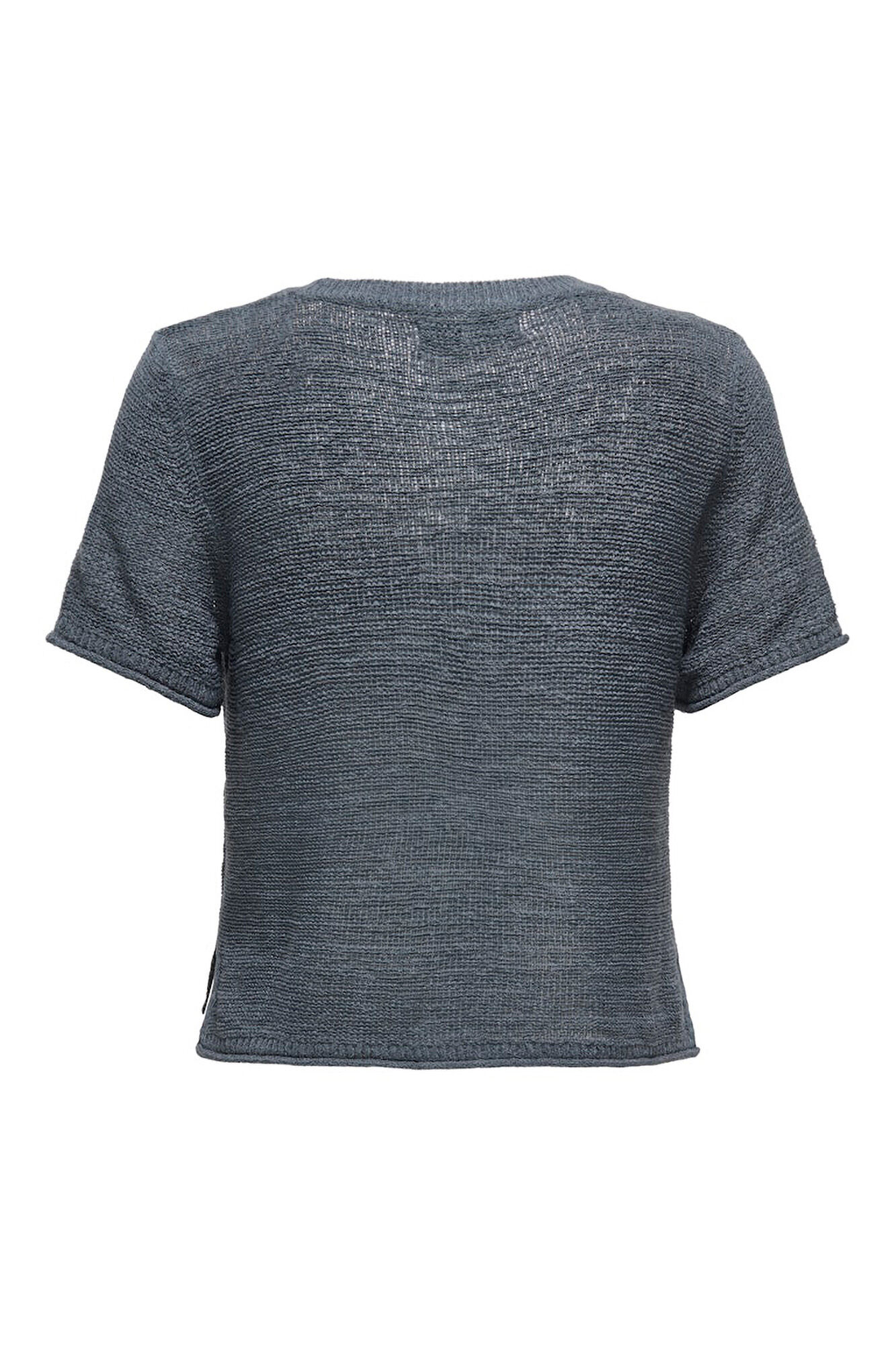 Only Playera de tejido manga corta marino