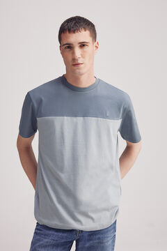 Springfield Playera color block azul