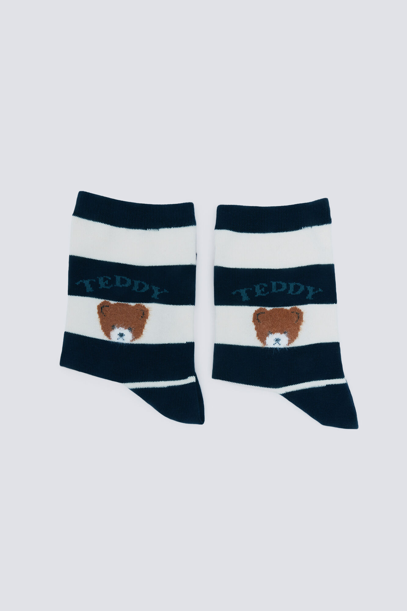 Springfield Calcet&iacute;n osito rayas marino