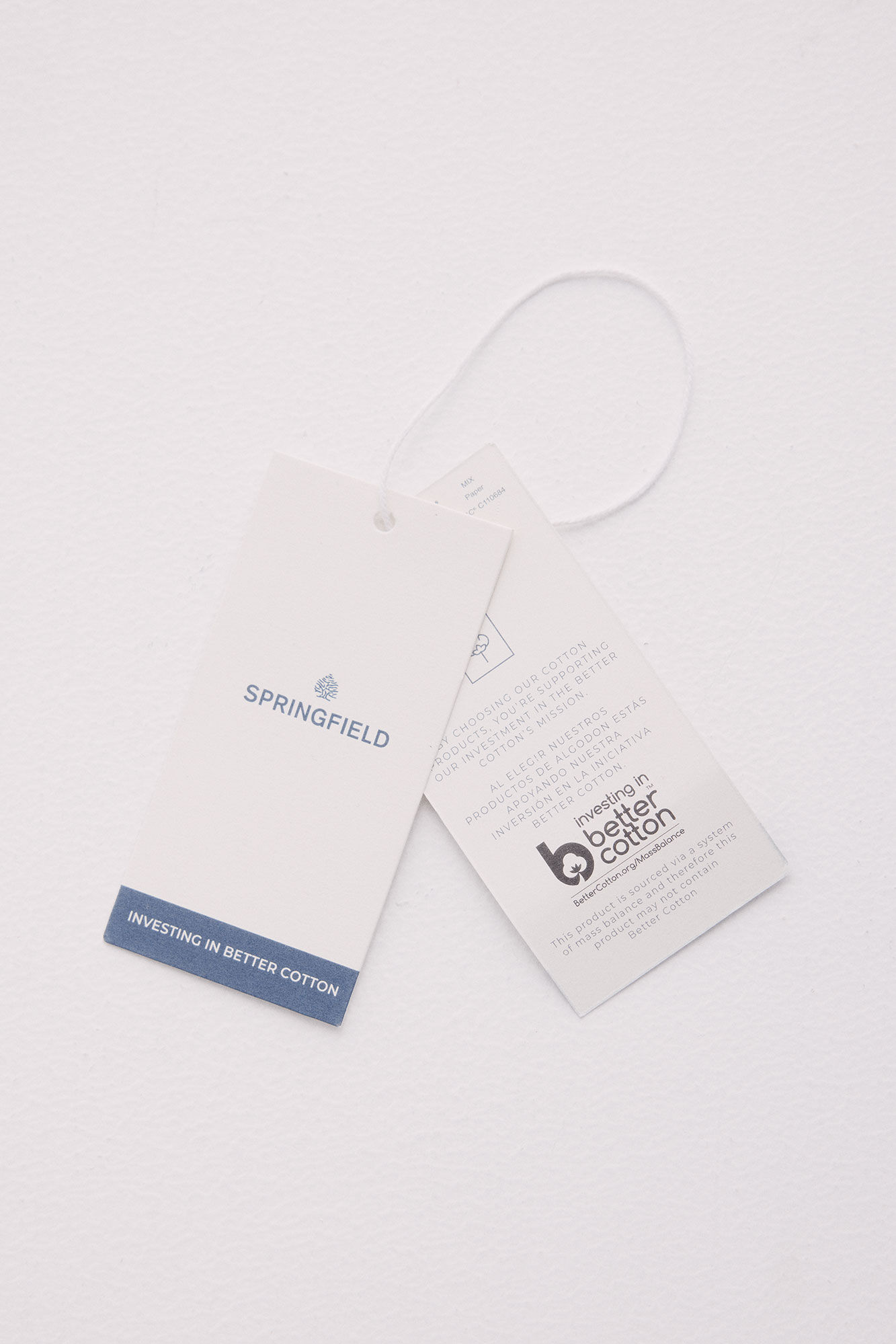 Springfield Bermudas lino cargo comfort fit blanco