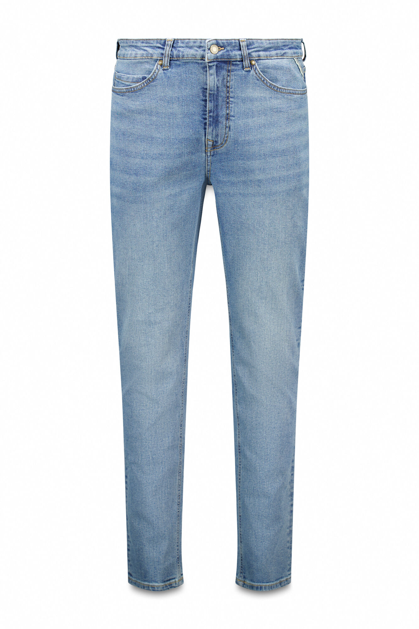 Springfield Jeans sobretintados slim fit turquesa