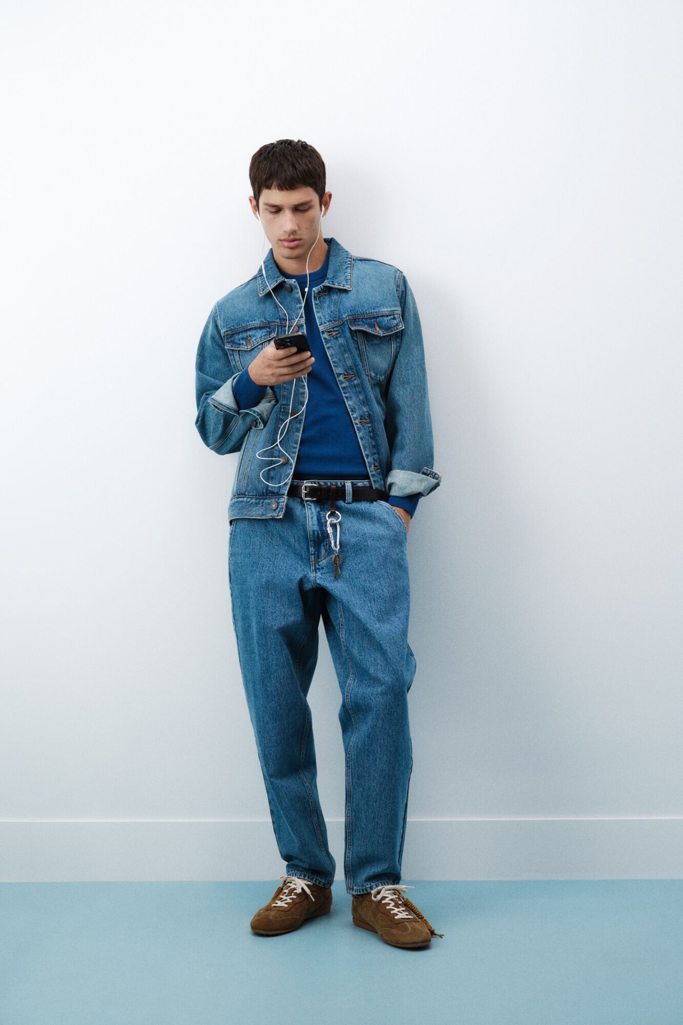Springfield Pantal&oacute;n chino de mezclilla