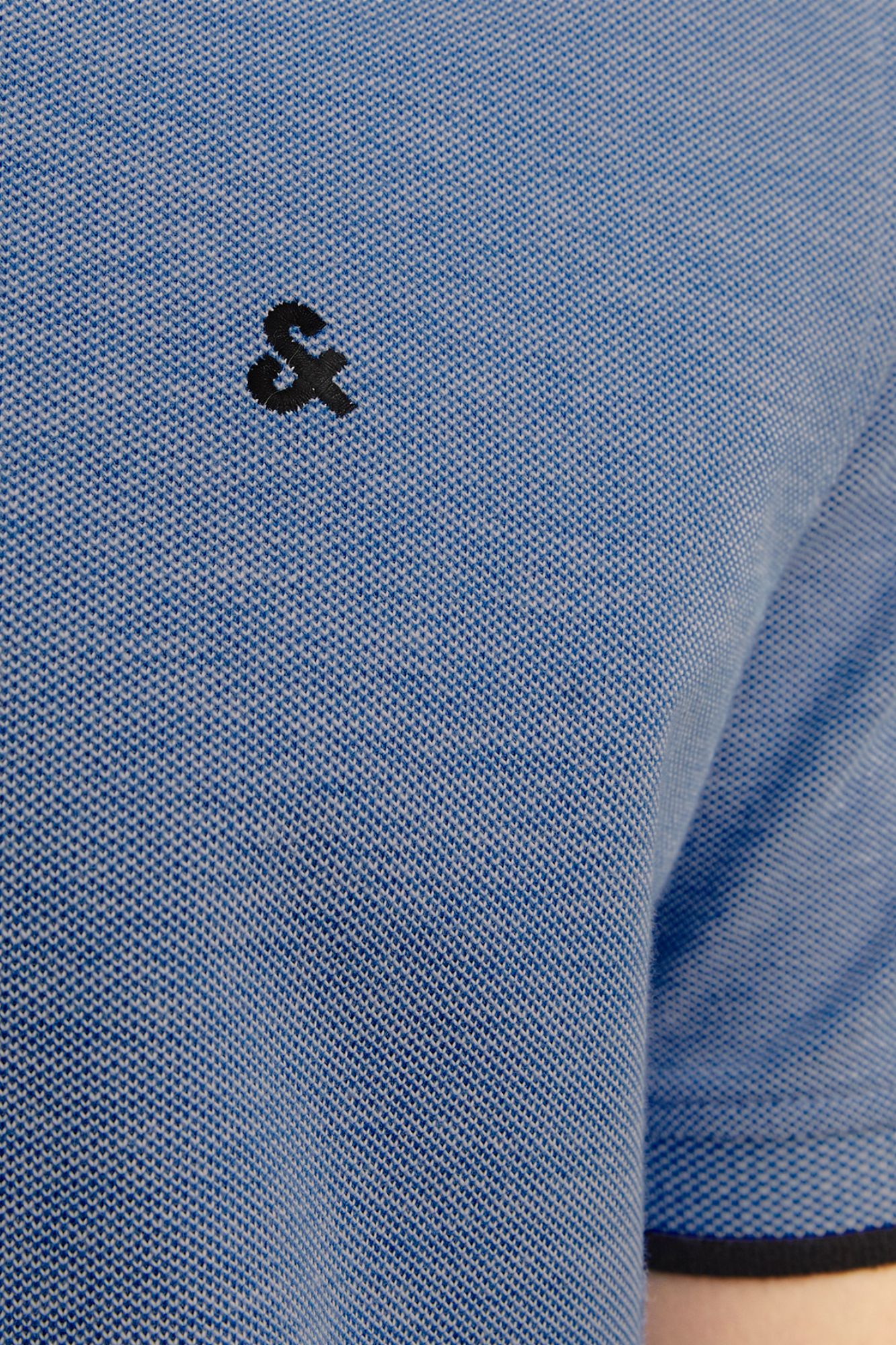 Jack & Jones Polo slim fit cuello mao azul