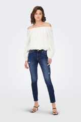 Springfield Jeans skinny push up azulado