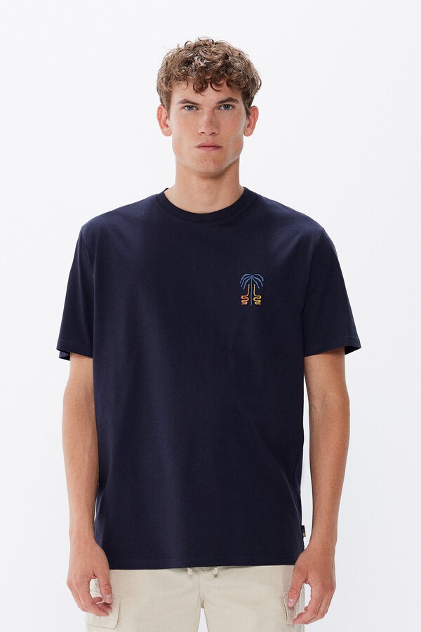 Springfield Playera no more azul