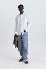 Springfield Camisa de estructura natural