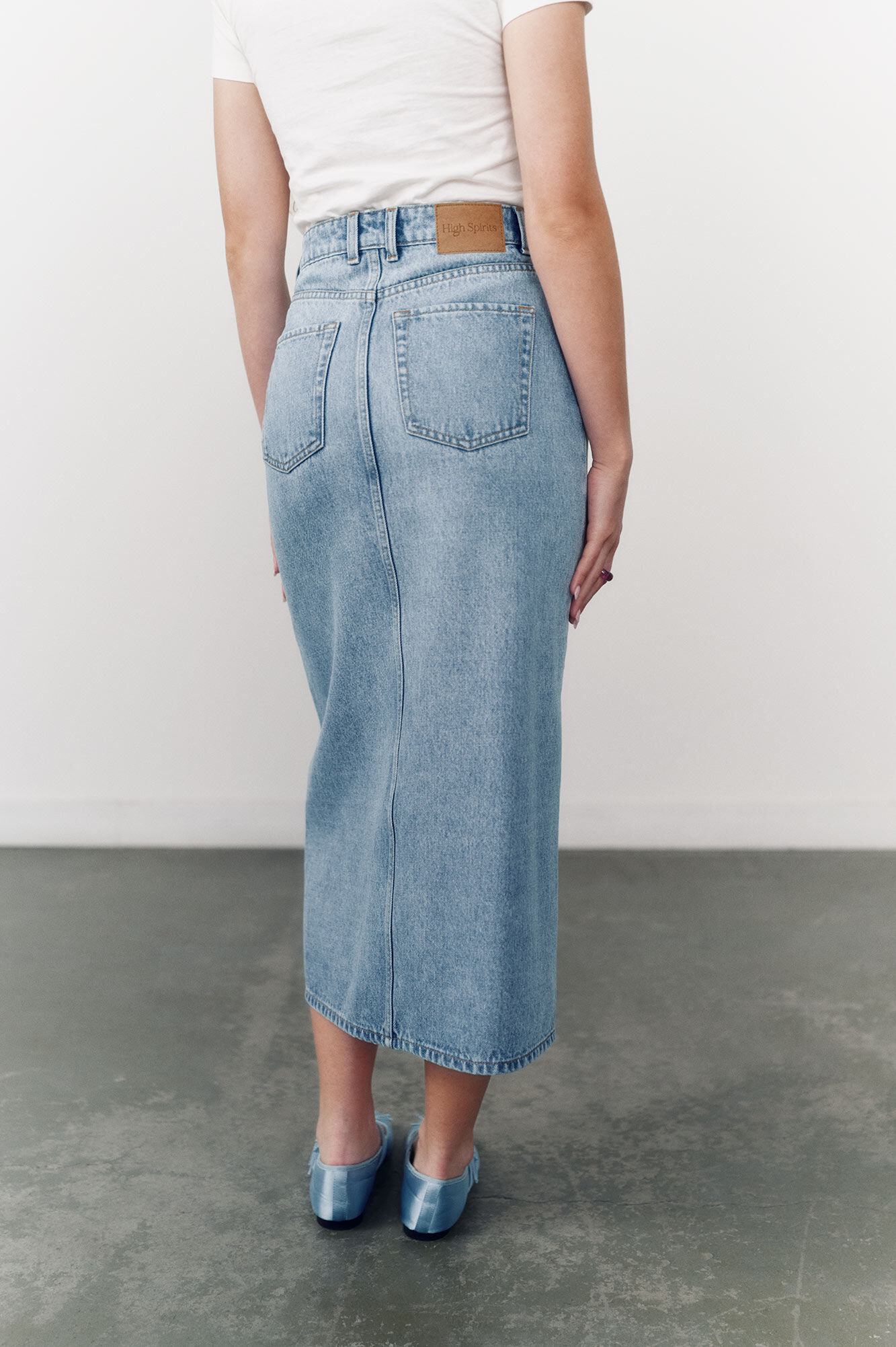 High Spirits Falda "Murmur" azul