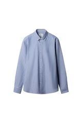 Springfield Camisa oxford de rayas azul tinta