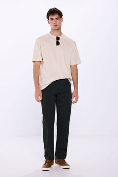 Springfield Playera textura blanco