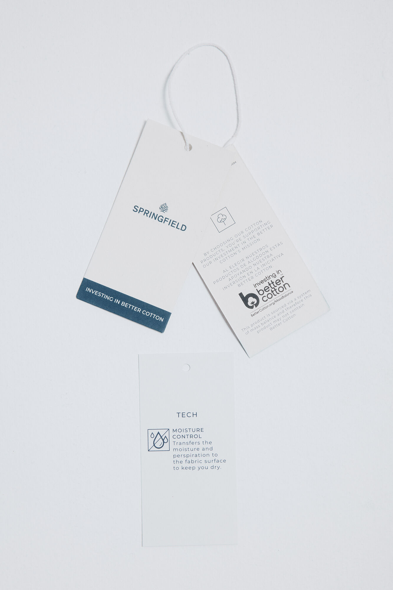 Springfield Chamarra algod&oacute;n beige