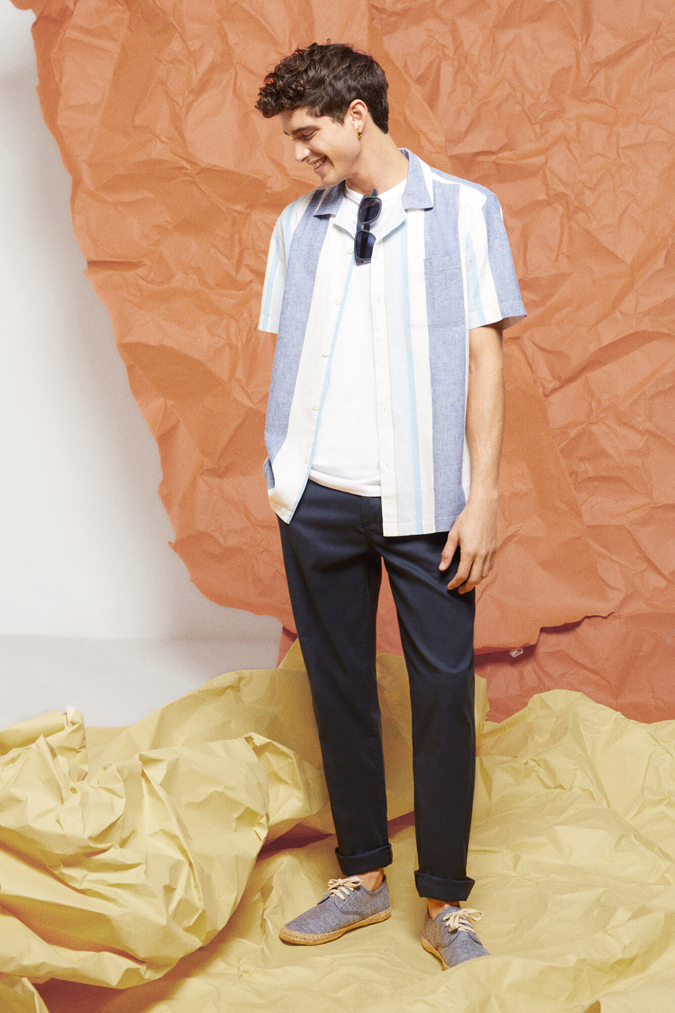 Springfield Chino daily lino azul