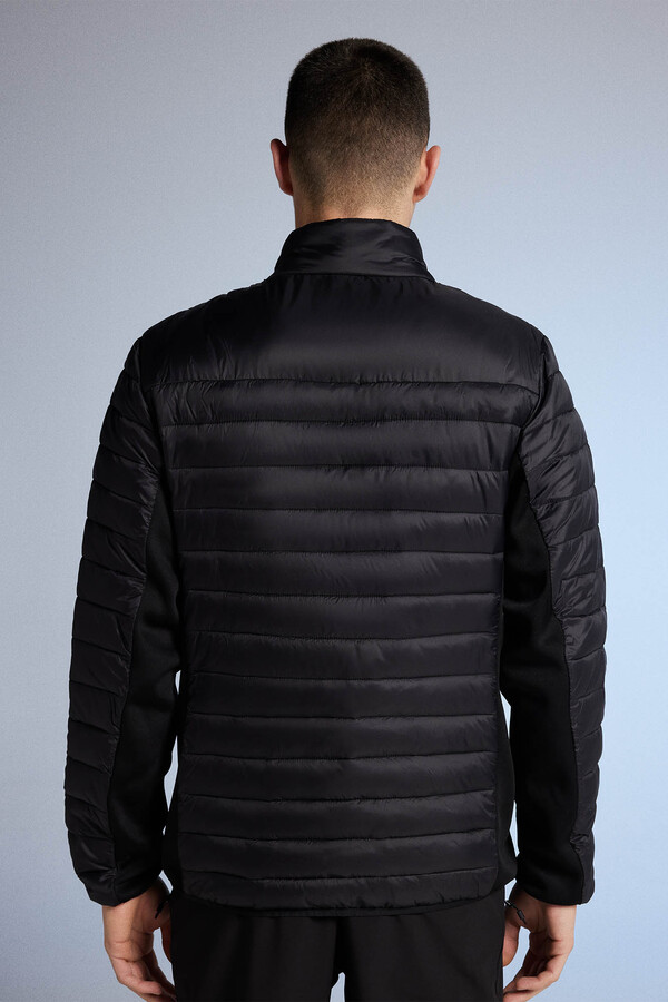 Springfield Chamarra acolchada combinada negro