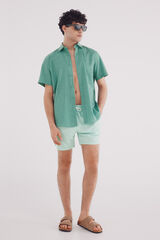 Springfield Bañador estampado verde