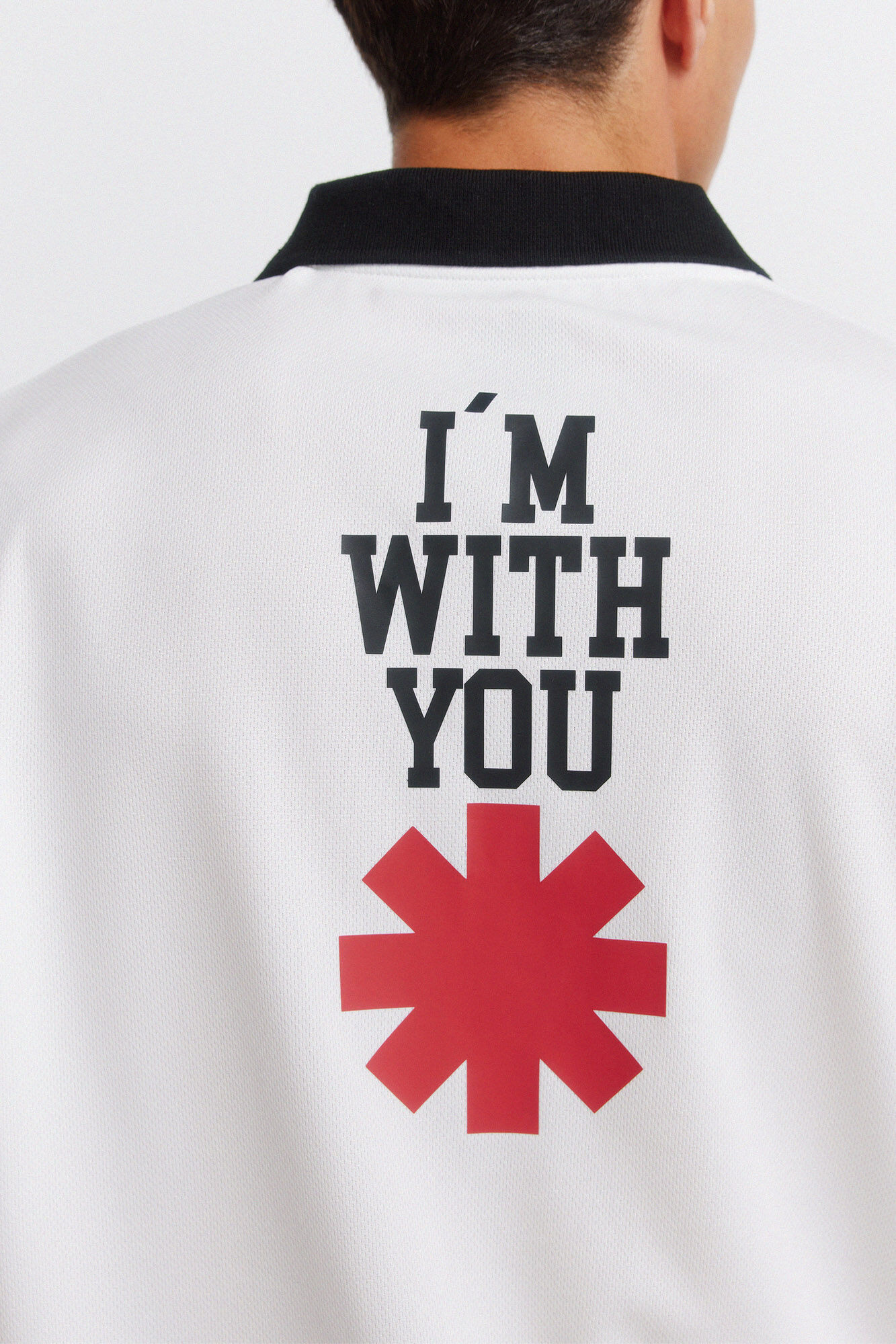 Springfield Playera Red Hot Chilli Peppers blanco