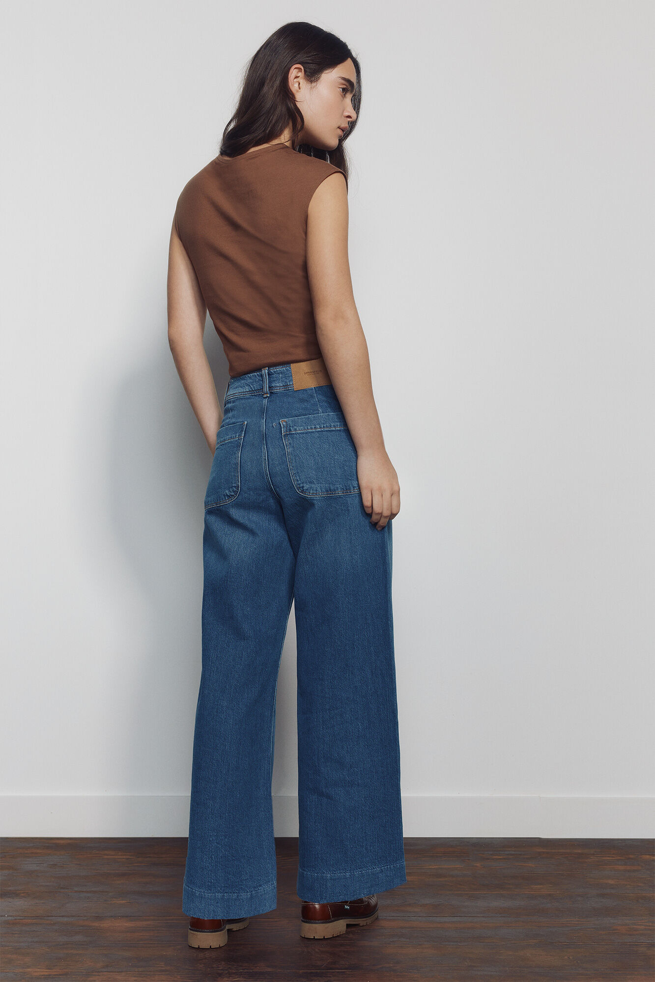 Springfield Jeans Sailor tobilleros azul