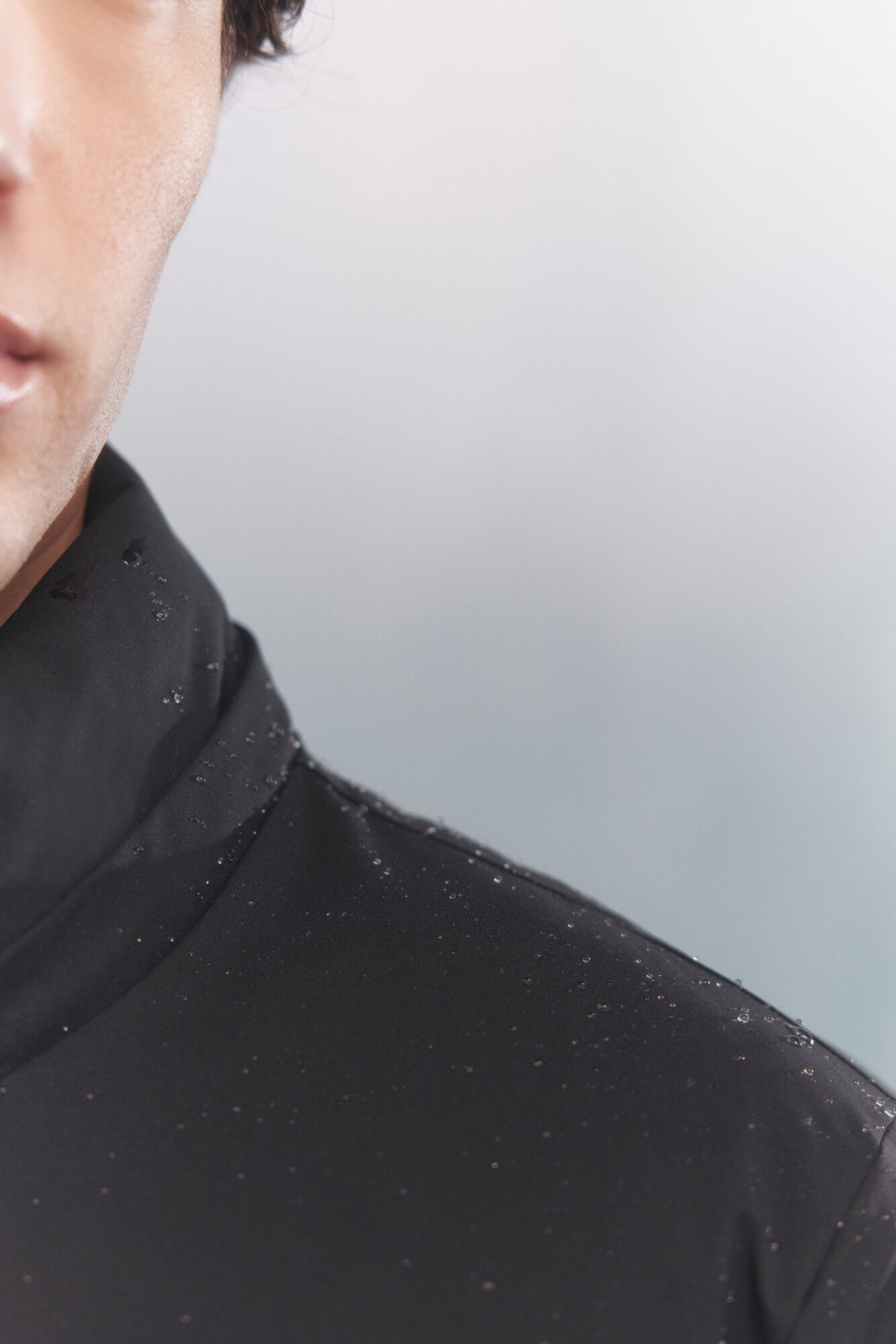 Springfield Parka t&eacute;rmica acolchado negro