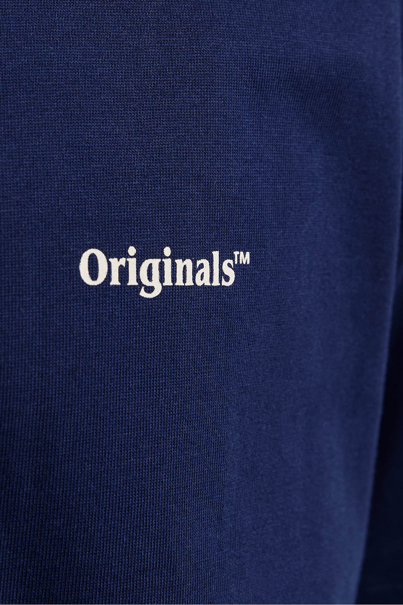 Jack & Jones Camiseta back print marino