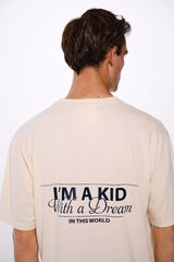 Springfield Playera kid with a dream blanco